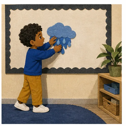 The Feelings Weather Report finished illustrated page 3