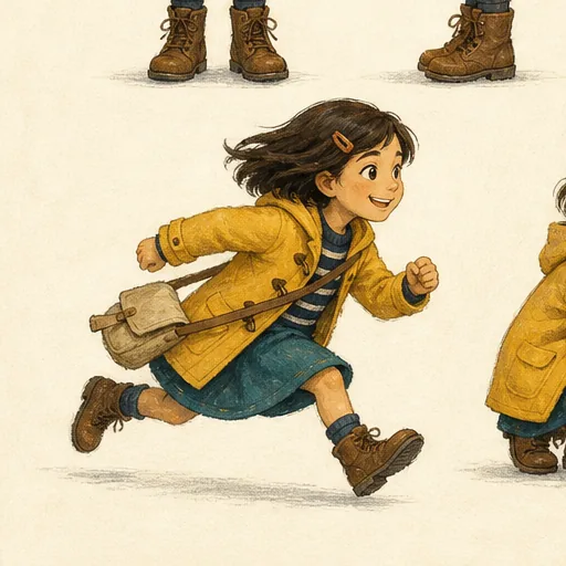 Lina and the Lantern Library approved character view 4