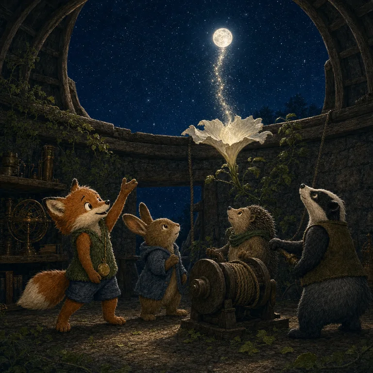 Otto’s Moonseed finished illustrated page 14